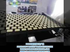 Linia do przetwarzania ciasteczek od A do Z. Całkowita automatyczna linia przetwarzania ciasteczek 500 kg/h