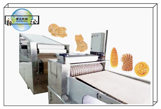 Soft Sandwich Biscuit Processing Line, OREO Sandwich Biscuit Machine High Speed Capacity