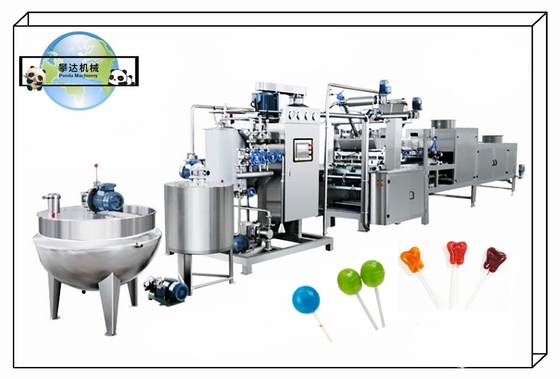 A To Z Lollipop Production Line Process Machine Custom Boni Bear Hear Mikey Rose Shaped 150Kg/H 300Kg/H