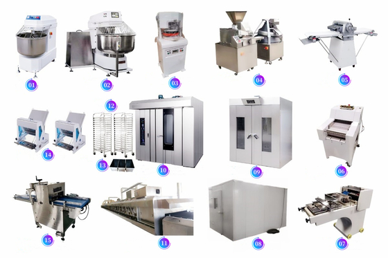 Commercial Bread Baking Oven Gas Industrial Bread Baking Oven Pastry Baking Oven Equipment Manufacturer