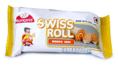 PD320G Individual Bag Packaging Machine For Pastry Croissant Custard Swiss Roll Cake Bakery Pillow Type Packing Machine