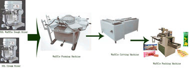 Wafer Biscuit Food Pillow Packaging Machine Stainless Steel 304 Material Flow Packaging Machine CE ISO